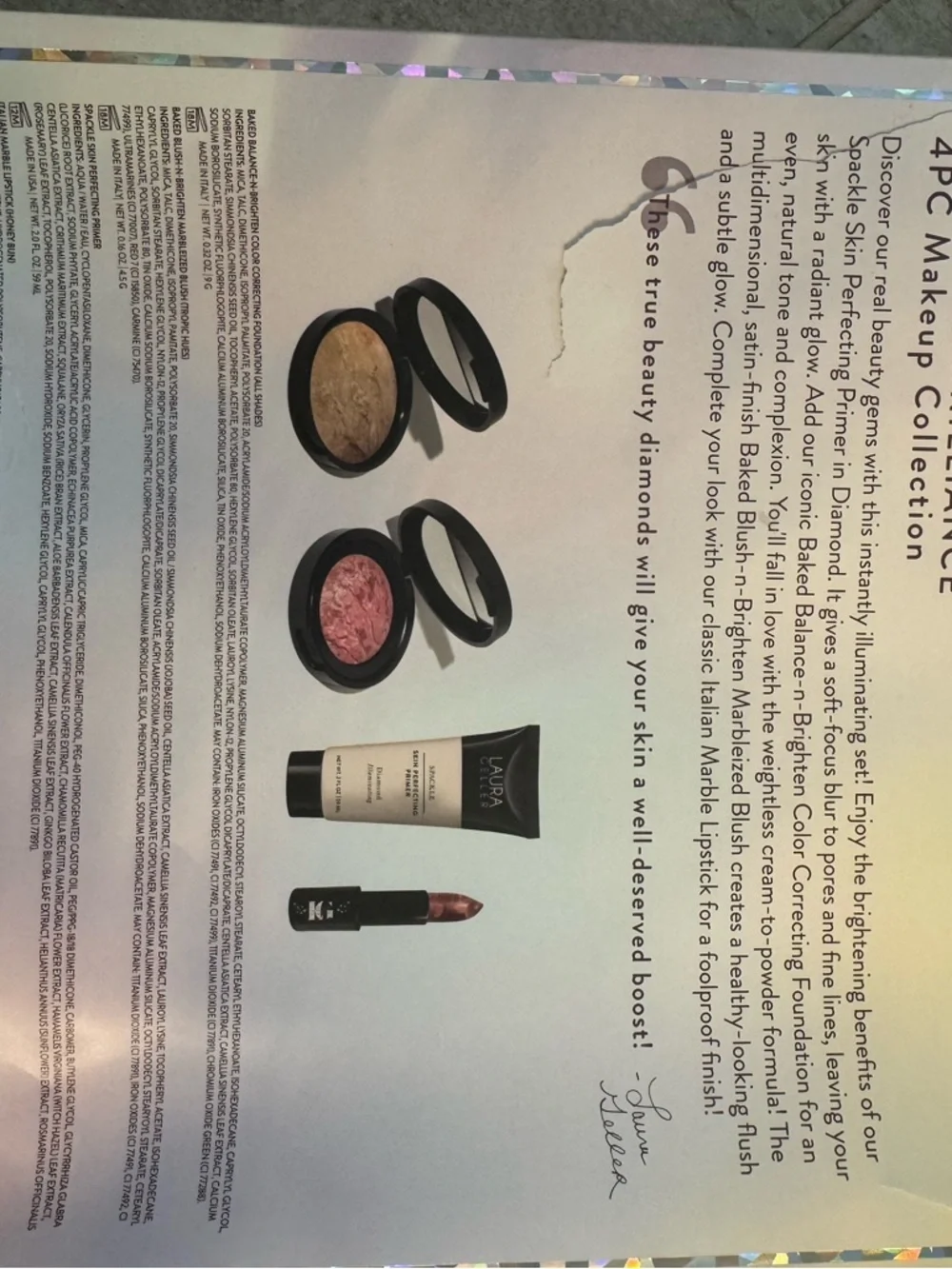 Laura Geller Boost of Brilliance 4-Pc Makeup Collection